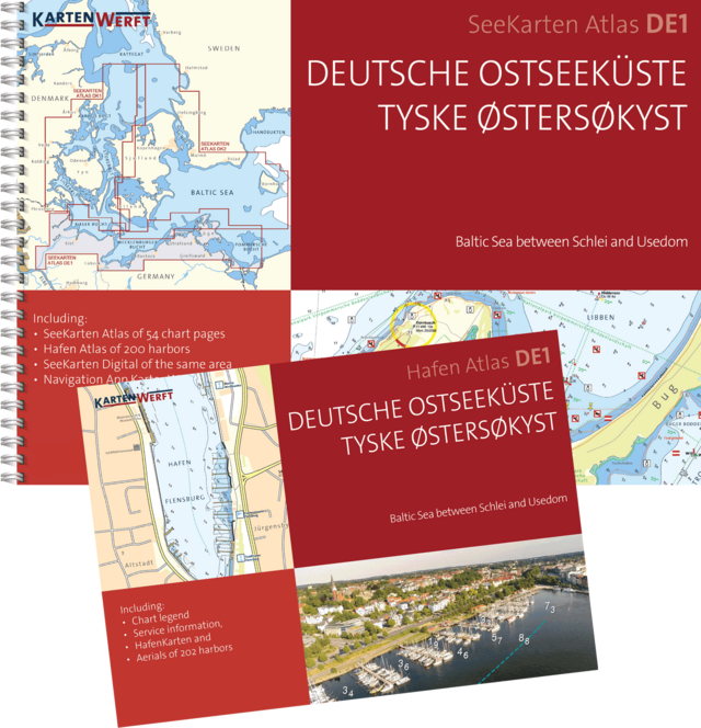 KARTENWERFT SeeKarten Atlas Ostsee