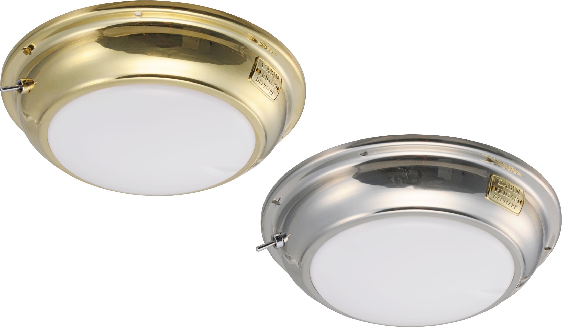 Ms/PVD-Deckenleuchte ANNE LED r/w 12V CABIN/Switch