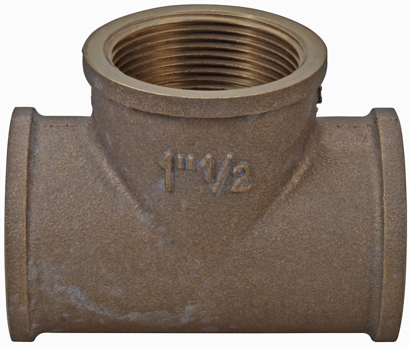 T-Stück Bronze/Rotguss Innengewinde