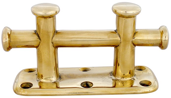 Doppelkreuzpoller Messing