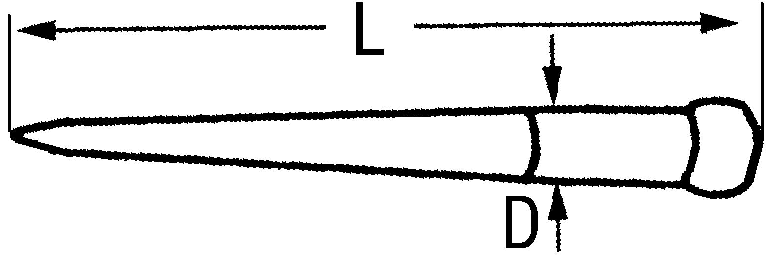Marlspieker mit Kopf