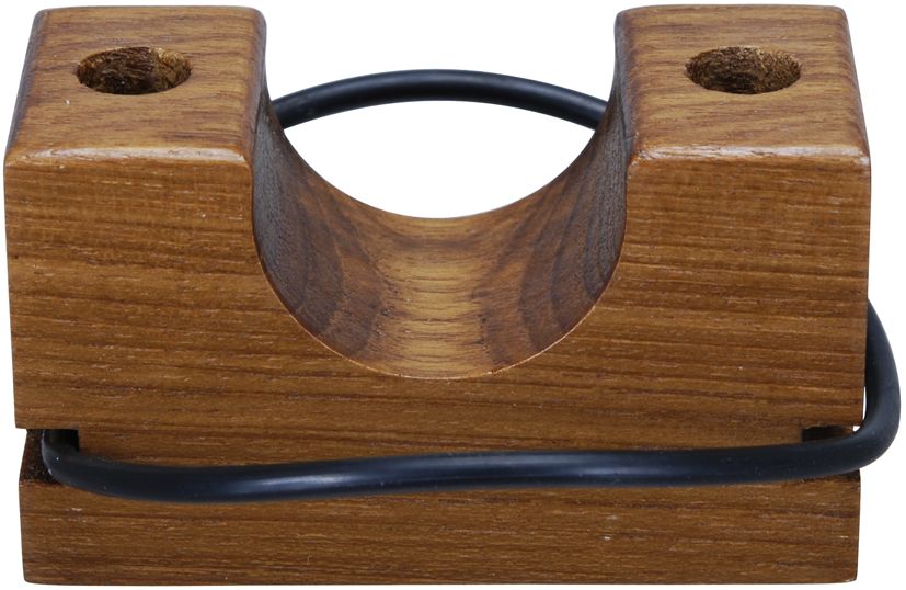 Bootshakenhalter Teak