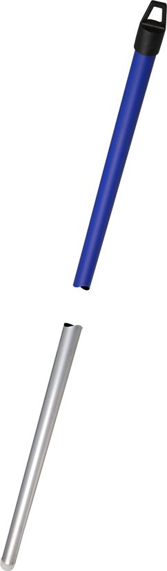 Aluminiumstiel mit deutschem Gewinde