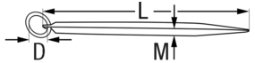 Festmachnägel