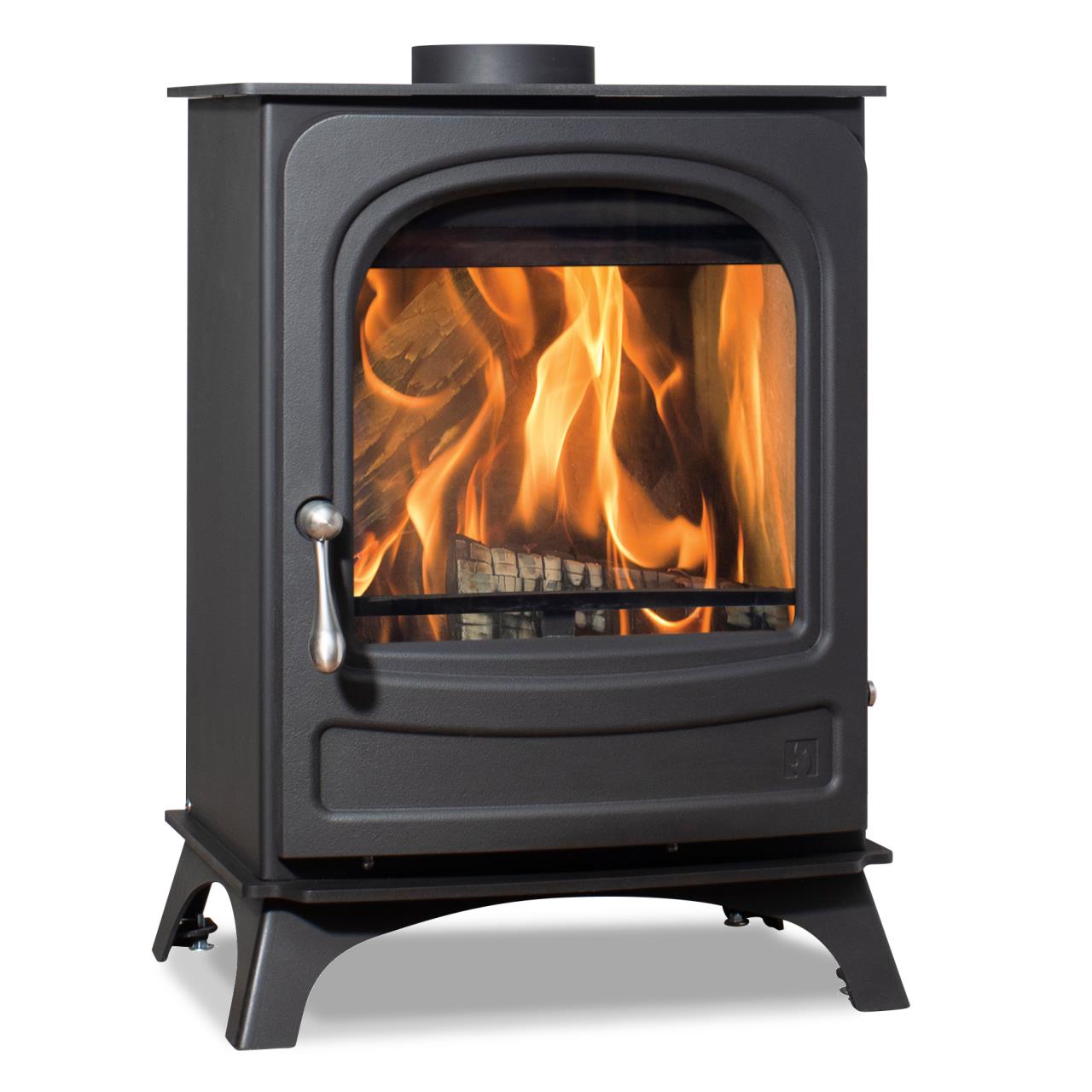 ARADA Feststoffofen HOLBORN 5 schwarz 4,9kW