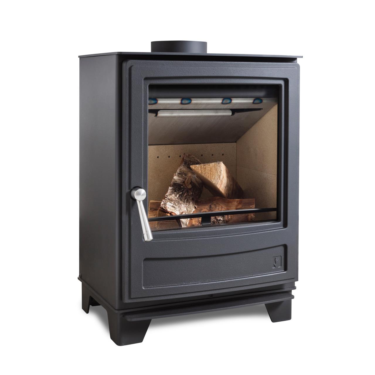 ARADA Feststoffofen ECOBURN 5 schwarz 4,9kW