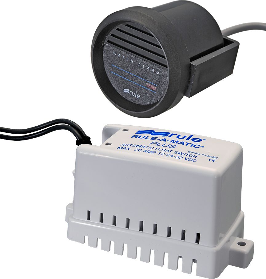 Marine Bilgenpumpen Sensor Mit Schwimmerschalter - Automatischer Wasserstandsalarm 12V/24V