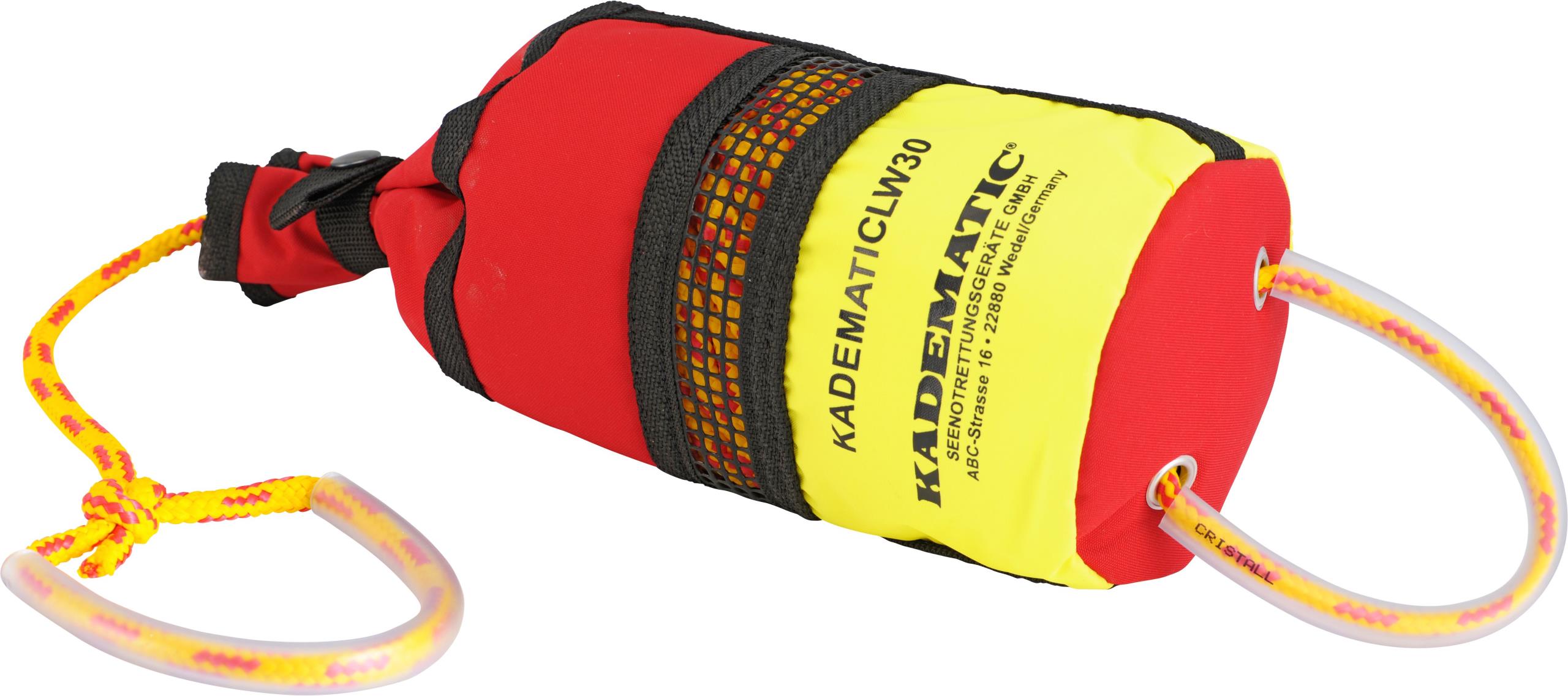 KADEMATIC LW 30 Leinenwurfsack mit 30m Schwimmleine