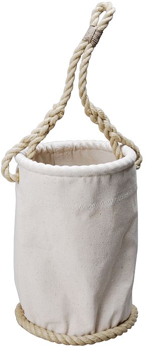 Schlagpütz aus Segeltuch