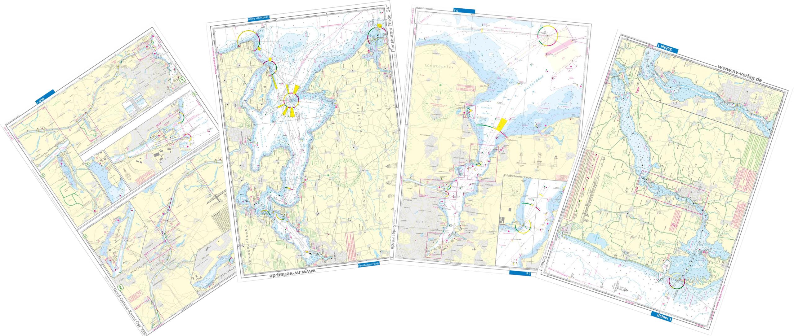 NV CHARTS Einzelkarten Ostsee