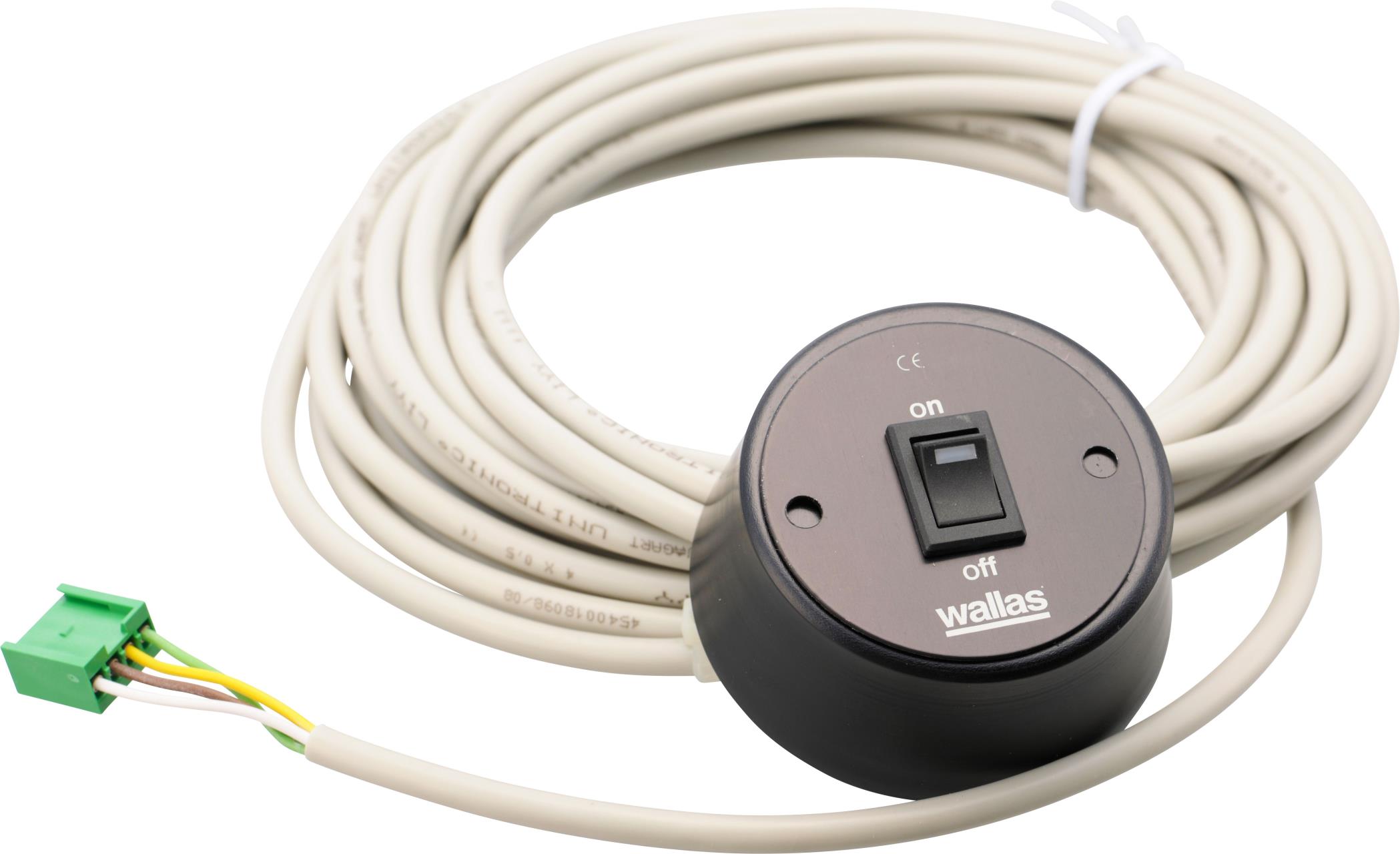 WALLAS 1302 Ein-/Aus-Schalter mit 6m Kabel für WALLAS 1300
