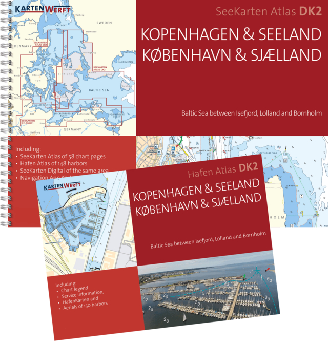 KARTENWERFT SeeKarten Atlas Ostsee