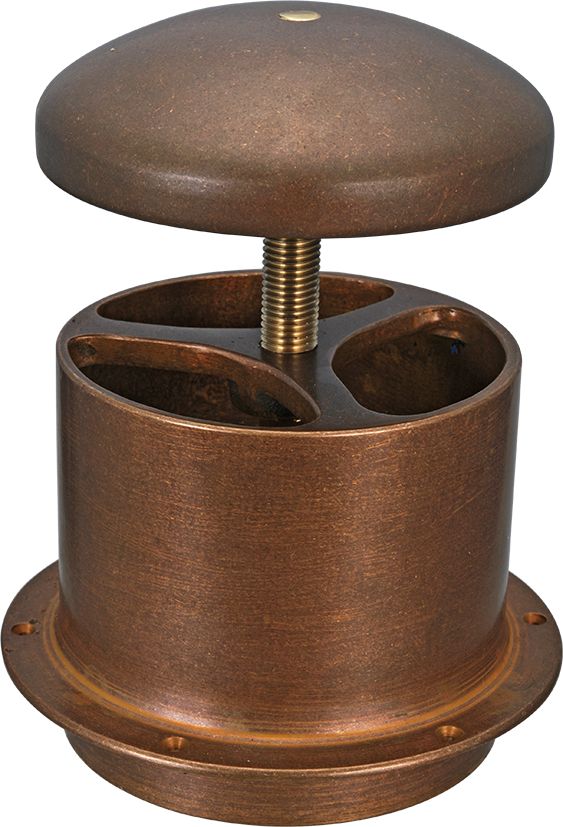 Hoher Pilzlüfter aus Bronze