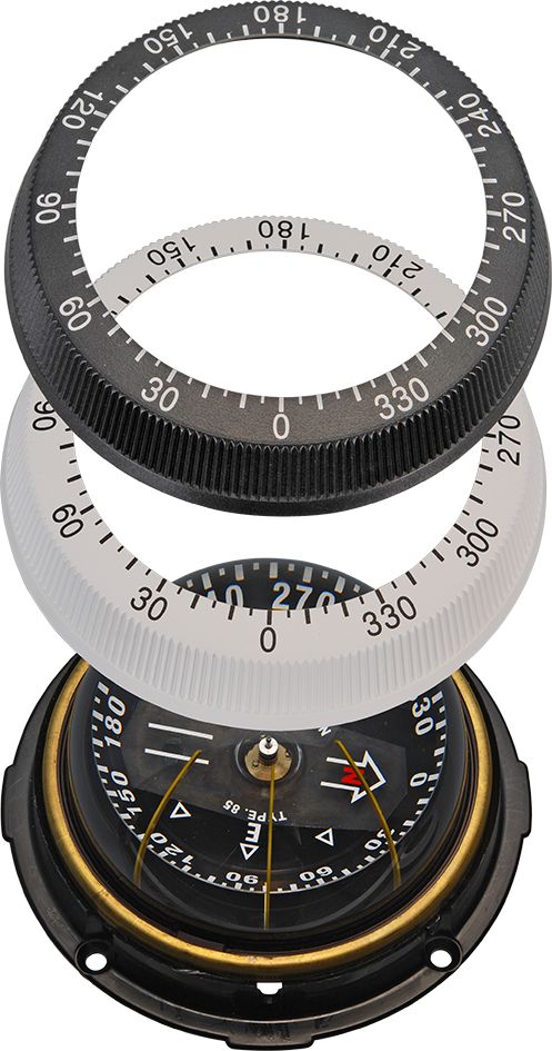 SILVA 85 Jollen-Aufbaukompass