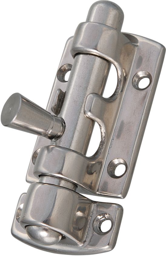 Grendelriegel aus Edelstahl 45x30mm