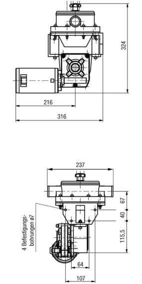 Membranpumpe Typ M50E RHEINSTROM