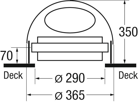 CASSENS & PLATH TYPE/21 Steuerkompass / Peilkompass