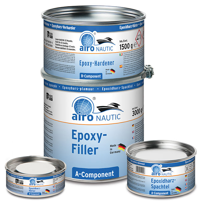 AIRO-NAUTIC Epoxy-Spachtel grau