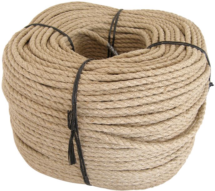 Handlaufseil Naturhanf 220 m Trosse