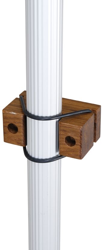 Bootshakenhalter Teak