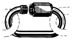 Messing-Schotschäkel MAILLON RAPIDE