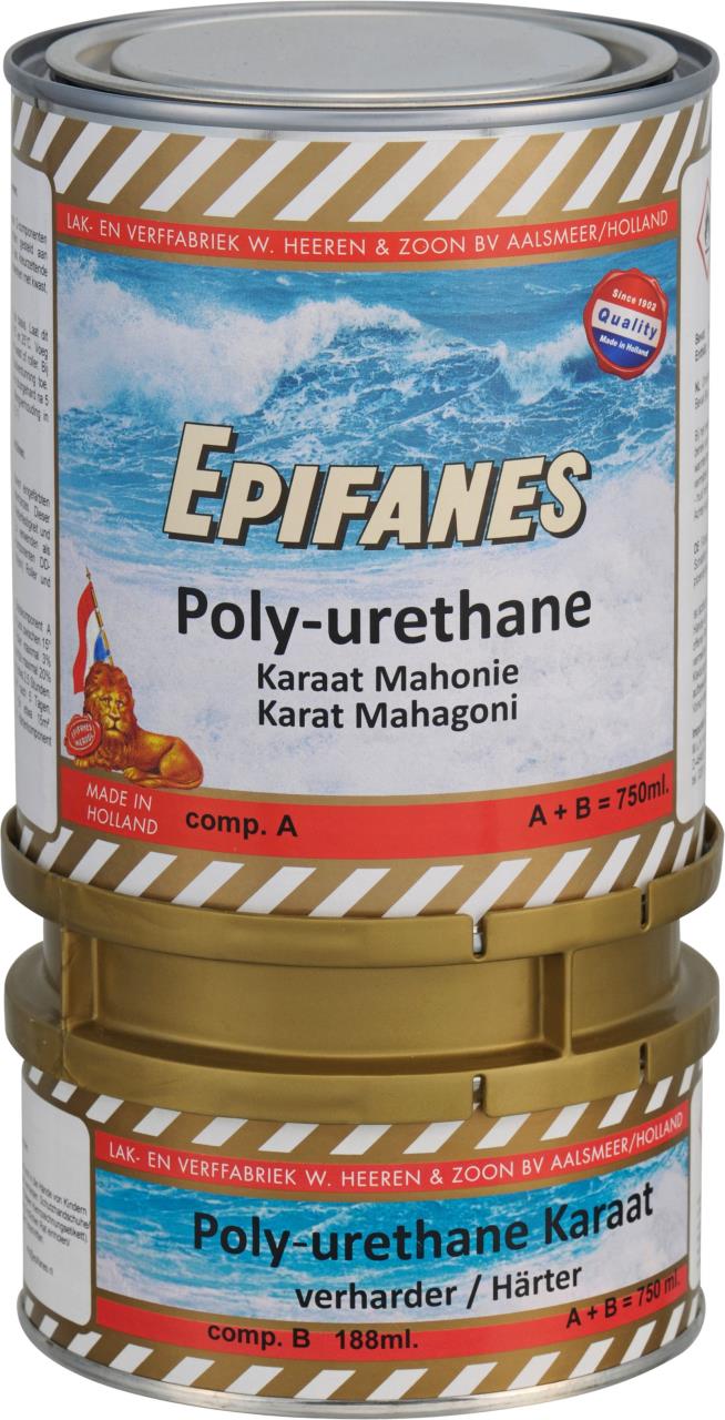EPIFANES POLY-URETHANE DD-Lack KARAT MAHAGONI
