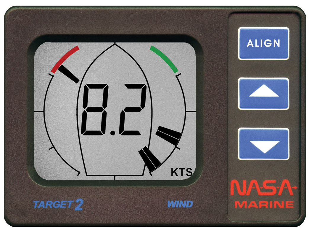 NASA TARGET V2 Wind Richtung und Geschwindigkeit