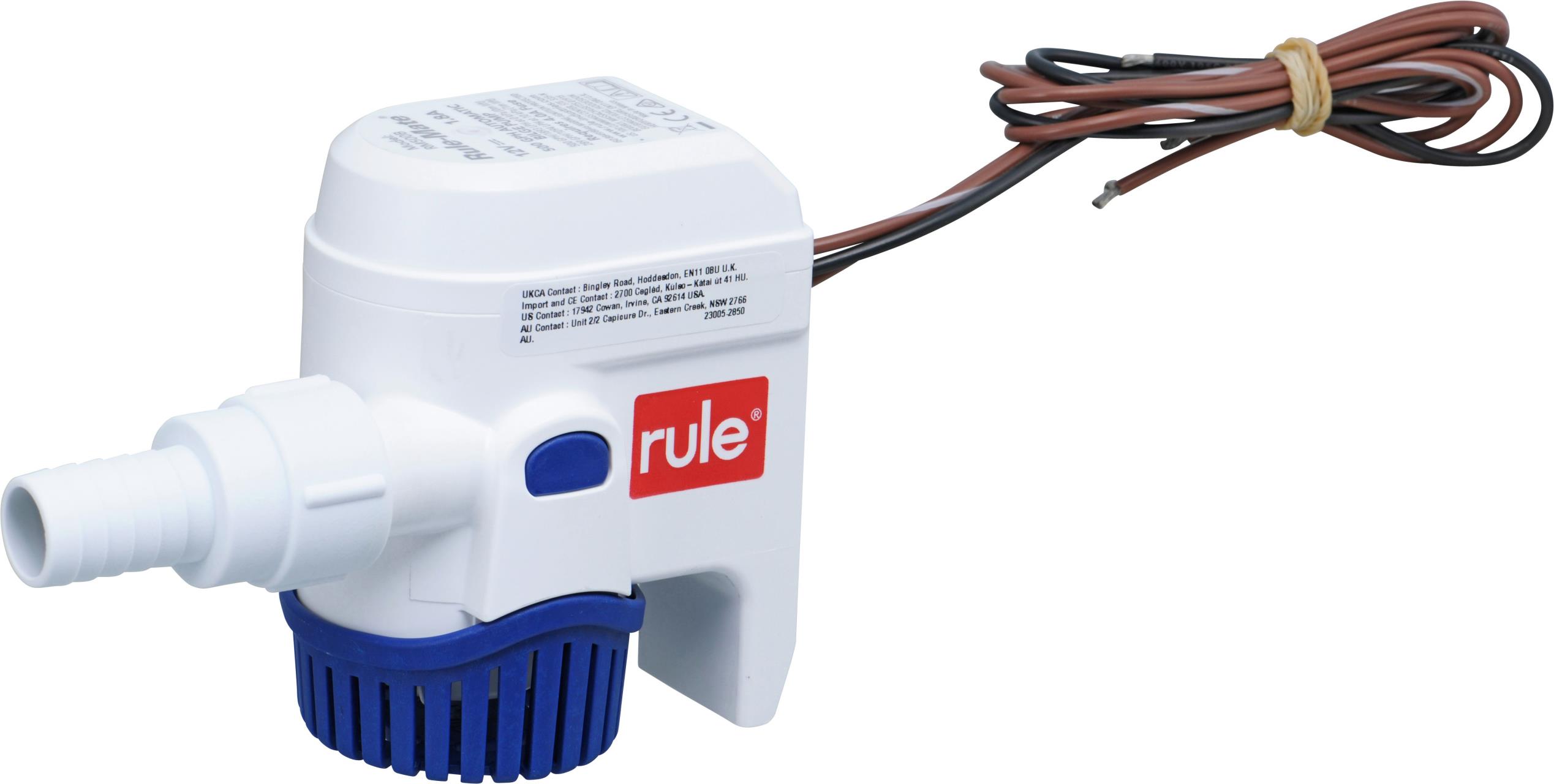 Bilge-Tauchpumpen RULE MATE