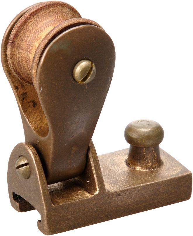 Fockrutscher für 20x3mm-Schiene Bronze