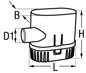 Bilge-Tauchpumpen RULE AUTOMATIC