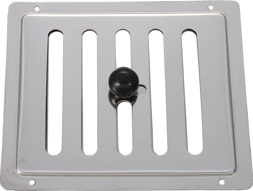 Lüftungsschieber Edelstahl | TOPLICHT