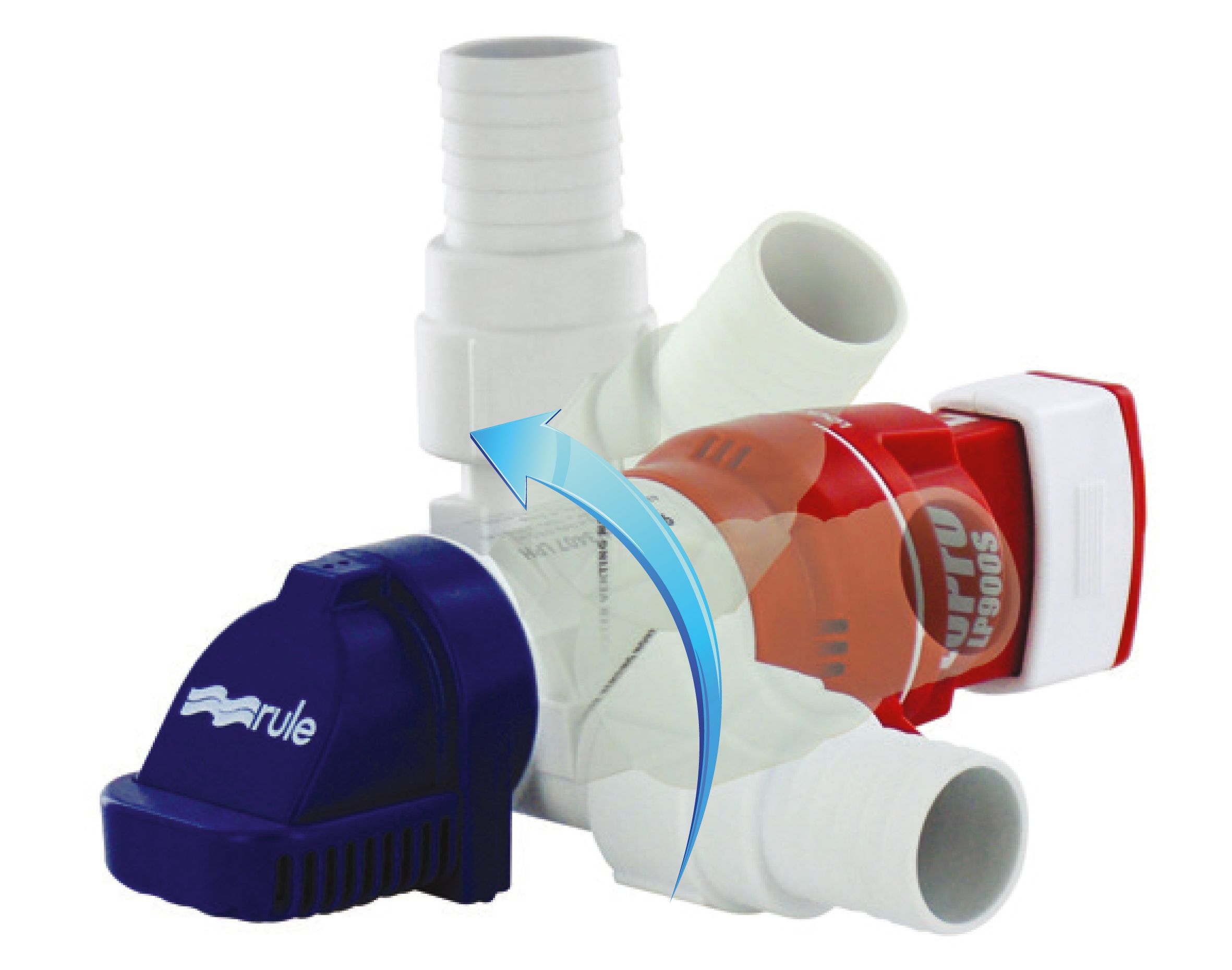 RULE LO-PRO flache Bilgepumpe LP900D / LP900S