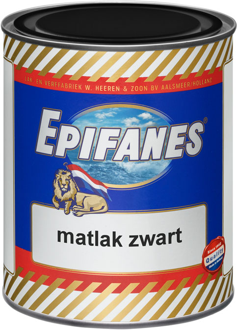 EPIFANES Mattlack schwarz