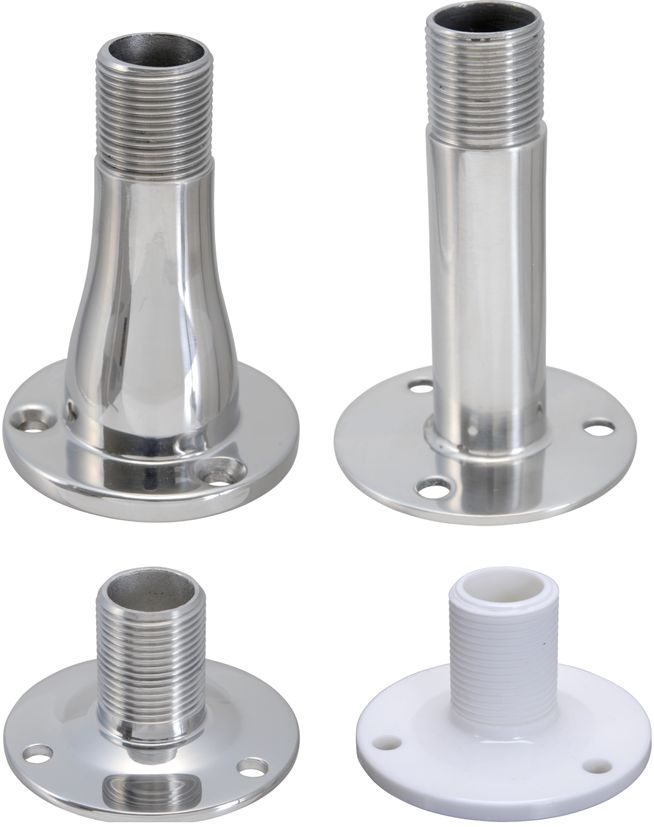 Standfüße 1" x 14TPI für Antenne / GPS / Reflektor