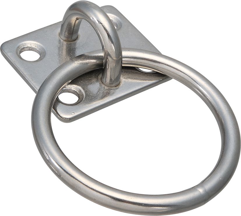 Anlegering (Plattenring) aus Edelstahl