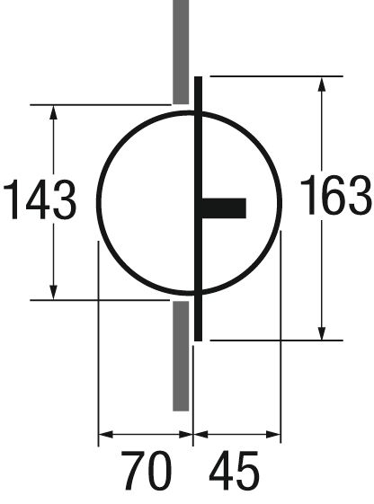 CASSENS & PLATH IOTA/1 Einbau-Kugelkompass
