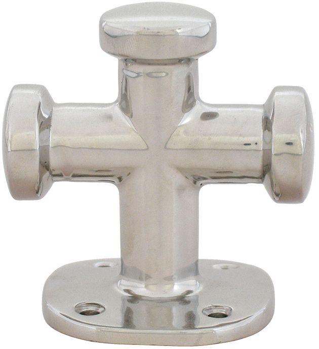 Kreuz- Poller aus Edelstahl