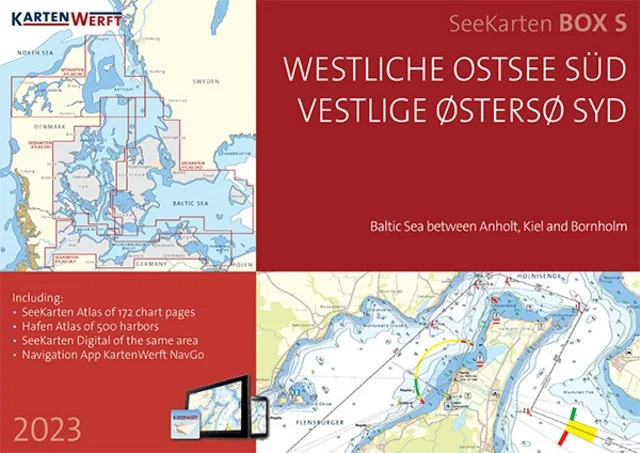 KARTENWERFT SeeKarten Box Westliche Ostsee