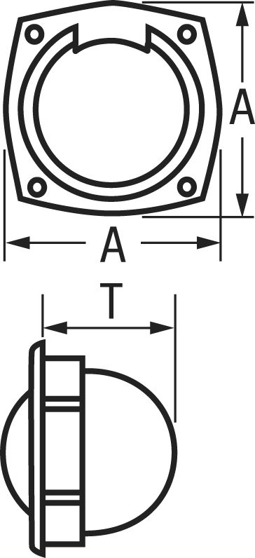 SILVA 102B/H Schotteinbaukompass