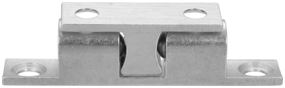 Kugelschnäpper Messing mit Edelstahl Feder u. Kugel