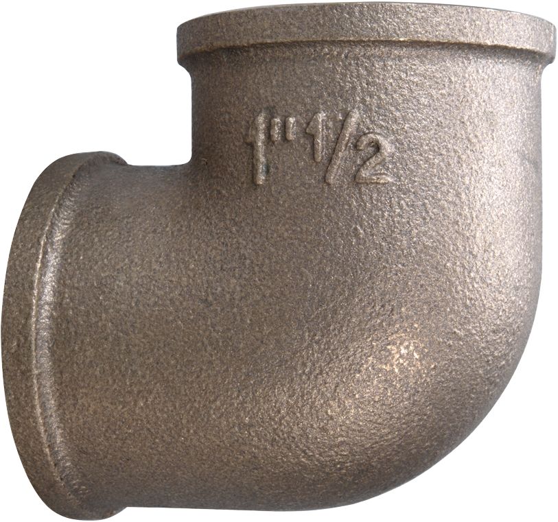 Winkel 90° Bronze/Rotguss mit 2 x Innengewinde