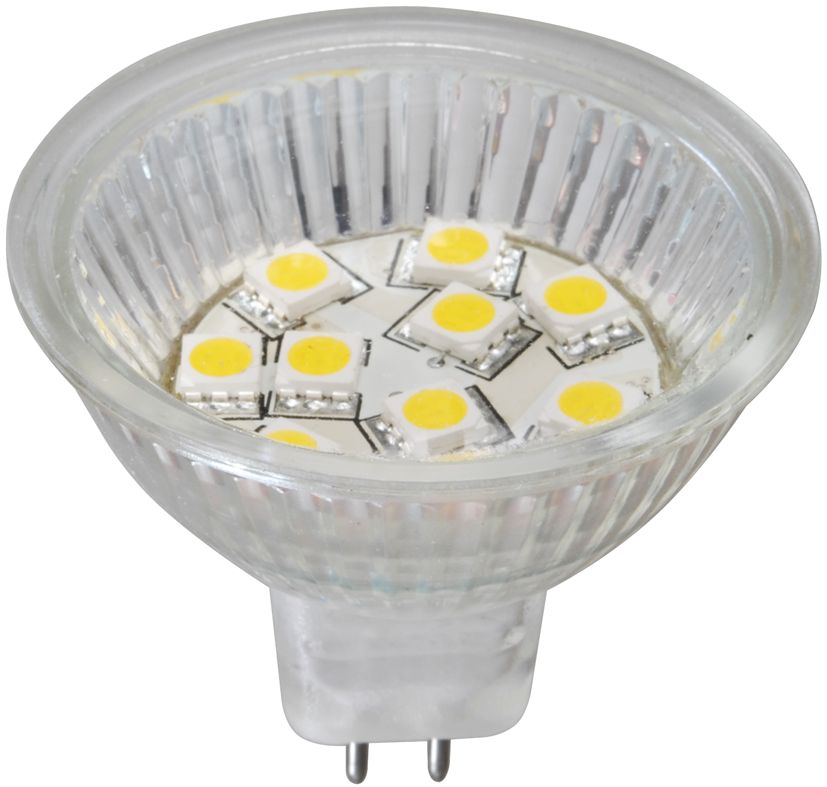 LED Leuchtmittel mit MR-Reflektor 10-30 V