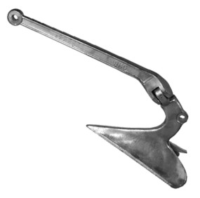 Stainless steel plough anchor