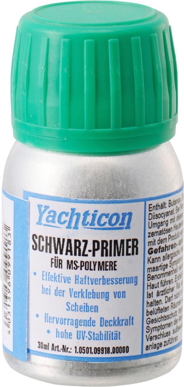 YACHTICON Schwarz-Primer für Scheibenklebstoff
