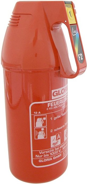 3415*01 Pulver-Feuerlöscher GLORIA 2 kg