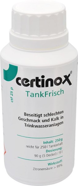 2116*01 TANKFRISCH CERTINOX Tankreiniger