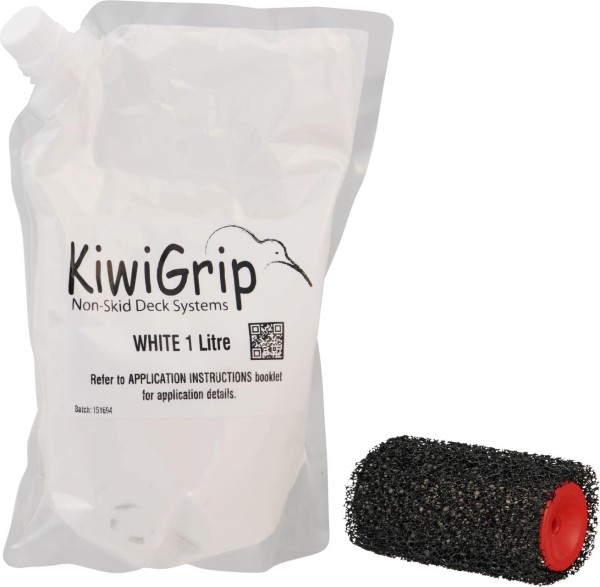2099-001 KIWI-GRIP Antirutschfarbe weiß mit Strukturrolle