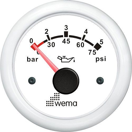 3470*04 Öldruckanzeige 0-2 bar WEMA