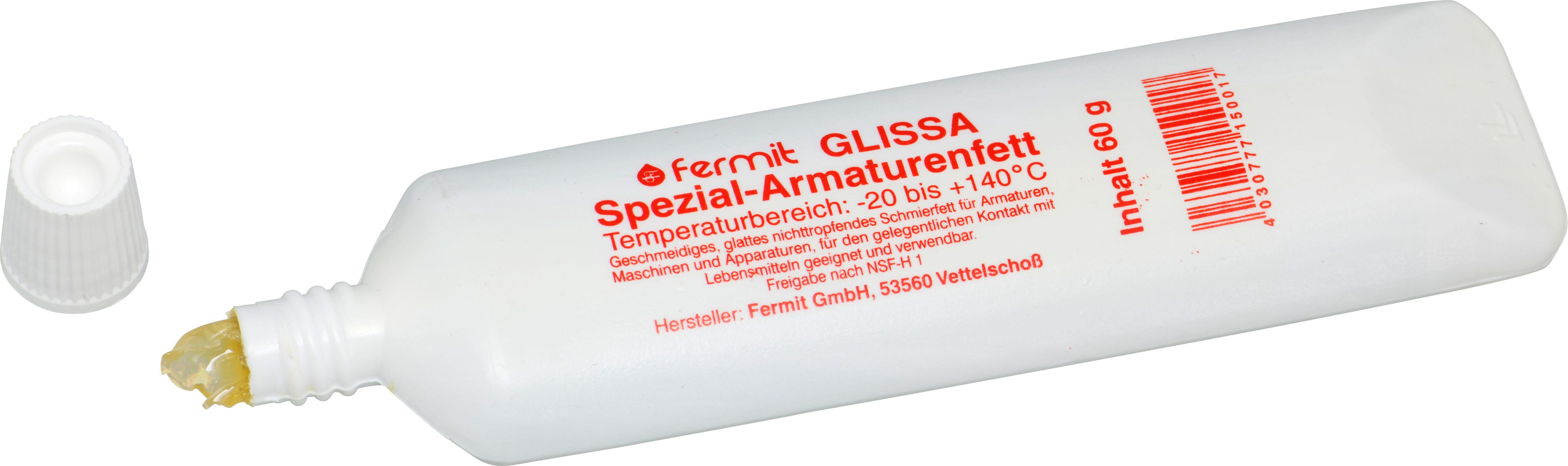 Tube Fermit Glissa-Armaturenfett 60 gr 