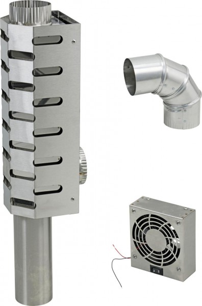  DICKINSON Abluft - Heizgerät HEATEX (Wärmetauscher, Ventilator, Winkel)